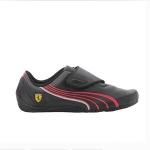 Puma Drift Cat 3 Velcro FERRARI Black & Red Mens Shoes - Size 11 Vintage Y2K